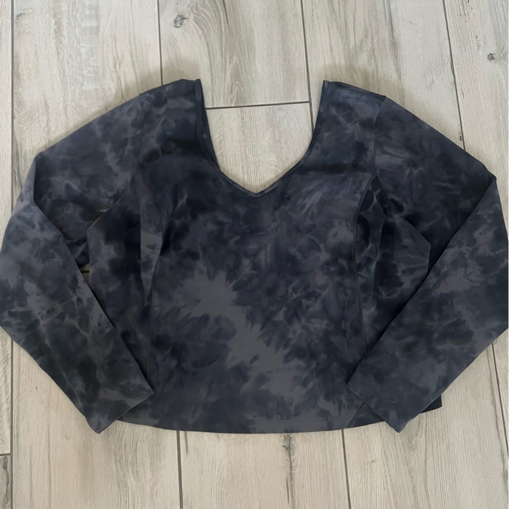 Lululemon Align LS Long Sleeve Shirt size 20 buttery soft nulu fabric